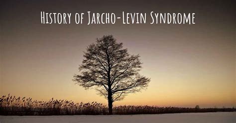 What Is The History Of Jarcho Levin Syndrome