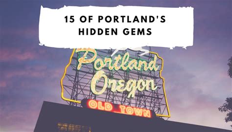 Portland S Hidden Gems Best Of Portland Oregon
