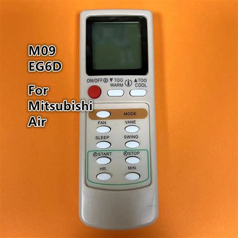 Remote Control Mitsubishi Air Conditioner Remote Control Mitsubishi