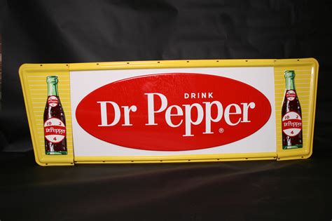 Rare Dr Pepper Sign Greatest Collectibles
