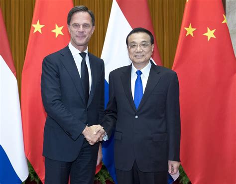 China Calls For More Practical Cooperation With The Netherlands