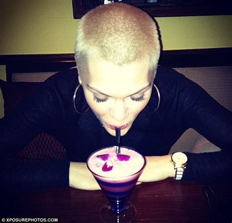 Jessie J Sips Fun Looking Cocktail As She Celebrates Friends Birthday
