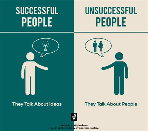 The Difference Between Successful People And Unsuccessful People ...