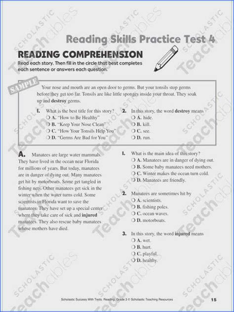 Pilgrims Reading Comprehension Worksheet