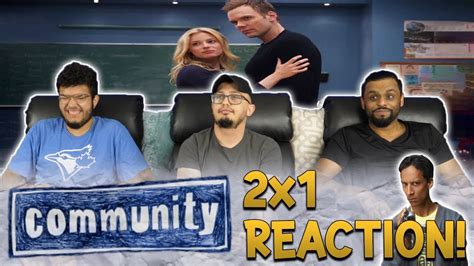 Community 2x1 Anthropology 101 Reaction Review Youtube