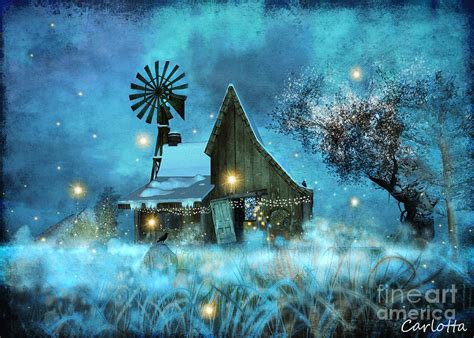 A Winter Fairytale Digital Art By Carlotta Ceawlin Fine Art America