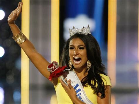 Miss New York Is First Indian American To Win Miss America Pageant Miss America Miss America