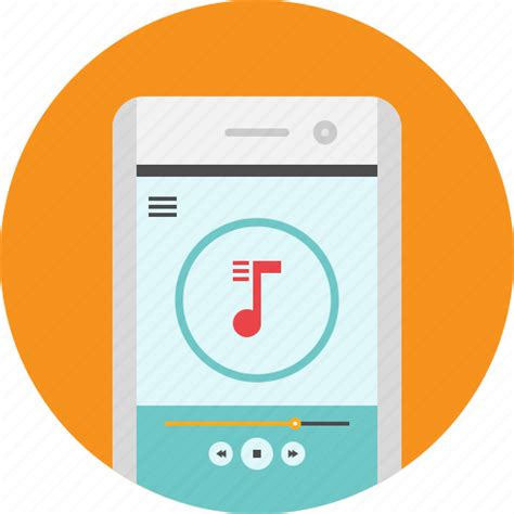 Android App Mobile Mp3 Music Player Song Icon