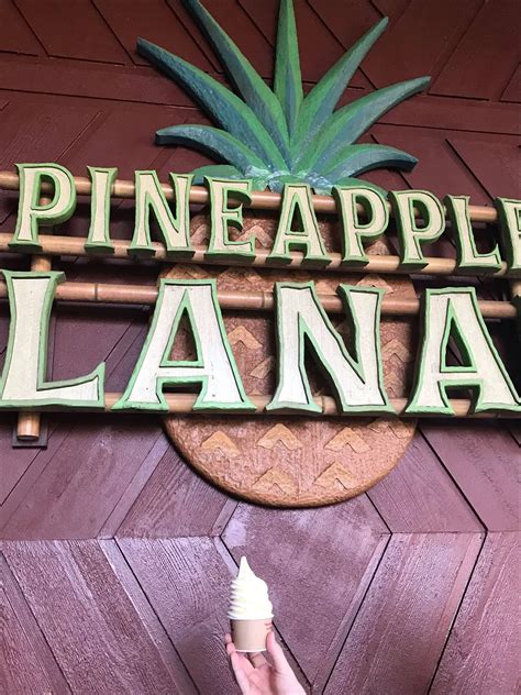 Pineapple Lanai At Disneys Polynesian Now Serving Dole Whips With Rum