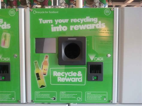 reverse vending recycling machines target uk sales