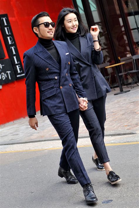Pin by Tk Tanasakdhiwat on Street.Style.Snaps | Stylish couple, Fashion ...