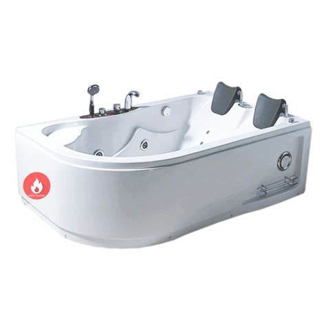 Whirlpool baths are undoubtedly a very enjoyable way to spend your time, but there's a whole lot more to them than just the physical and emotional pleasure of these days this may be the most important function of whirlpool baths for many people. Whirlpool Bathtub white 66.5" x 45" with Heater - Varadero