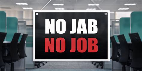 Can Your Business Legally Have A No Jab No Job Policy