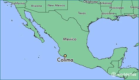 Where Is Colima Mexico Colima Colima Map