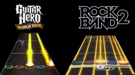 Guitar Hero World Tour Vs Rock Band 2 Bodhisattva Guitar Expert Youtube