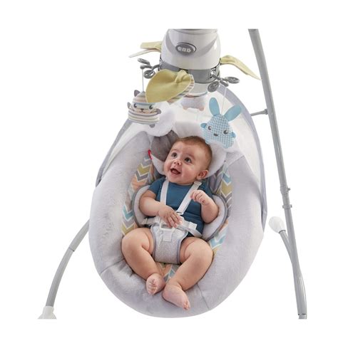 Details About Fisher Price Sweet Snugapuppy Dreams Cradle N Swing