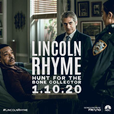 Lincoln Rhyme Hunt For The Bone Collector - NBC Renames 'Lincoln' Series 'Lincoln Rhyme: Hunt for the Bone