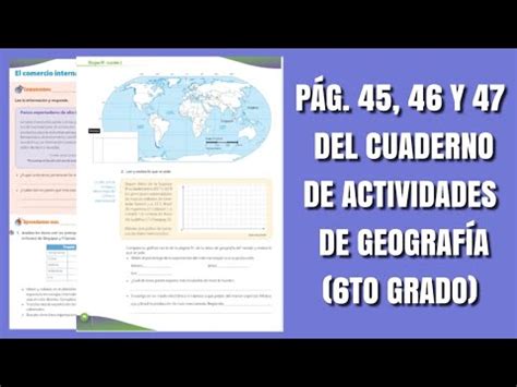 Atlas de méxico 6 grado 2020 2021 | libro gratis from pacoelchato.org. Geografia Actividades 6To Grado Contestado - Me Divierto Y ...