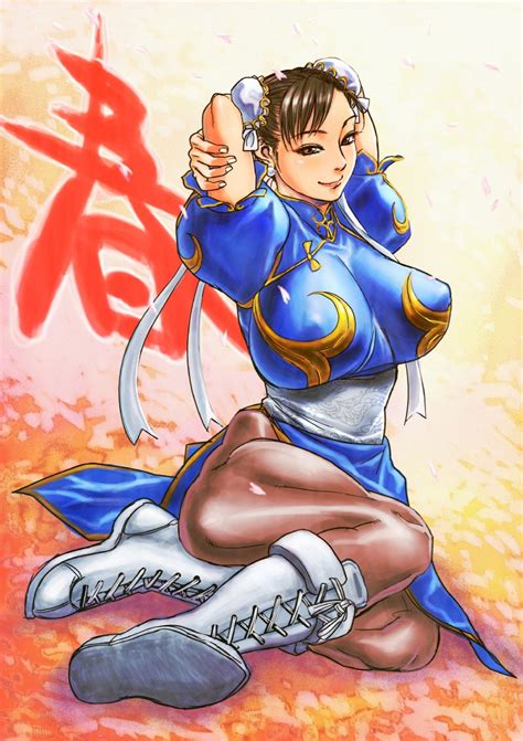 Chun Li Street Fighter Drawn By Kishizuka Kenji Danbooru