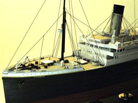 Titanic Bow Section Photo Model By Greg Shinnie Titanic Model Titanic Rms Titanic