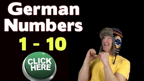Learn German 1 10 In German Count In German With Numbers Song