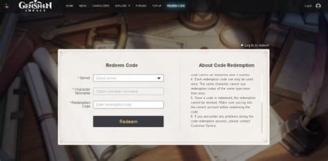 How to redeem codes for genshin impact game? Latest Genshin Impact Redeem Code 12 November 2020 ...
