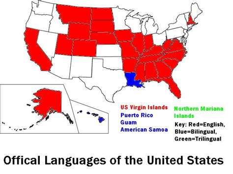 Geographic Travels Classic Gauze Official Languages Of The United States