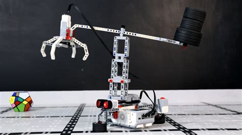 Fllcasts How Does Crone The Lego Mindstrorms Ev3 Crane Robot Work