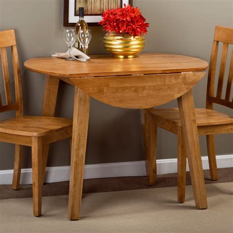 Jofran Simplicity Drop Leaf Table Round Dining Room Sets Solid Wood