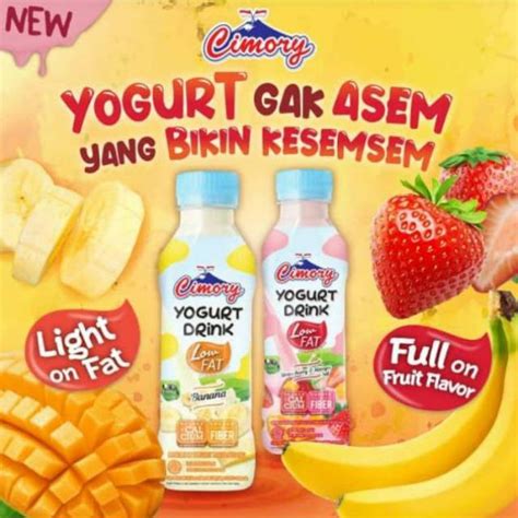 Jual CIMORY YOGURT DRINK LOW FAT 250ml Indonesia Shopee Indonesia