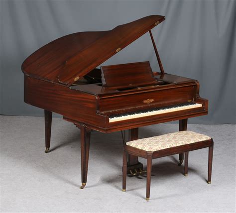 Chickering Art-Deco Style Baby Grand Piano – Antique Piano Shop