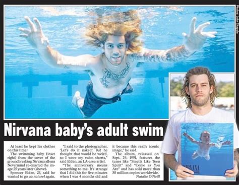 The Baby On The Cover Of Nirvanas Nevermind Recreated The Shot 25