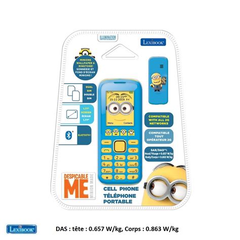 Feature Phone Minions Despicable Me Telefone Tablets Telefone
