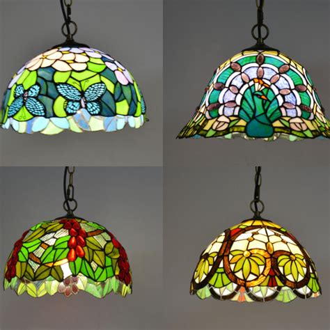 37 Type 12 Wide Tiffany Style Hanging Pendant Light Lamp Ceiling 18