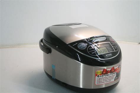 SEE NOTES Tiger JAX T10U K 5 5 Cup Rice Cooker W Food Steamer Slow