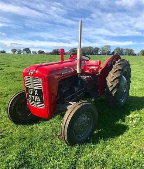 Massey Ferguson 35 X Tractor Vintage Sold In Sherborne Dorset