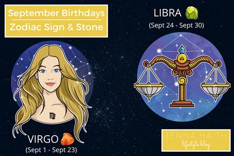 What Zodiac Sign Is September Jenna Haith Lifestyle