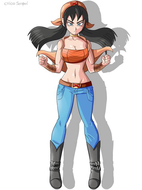 Humans on the other hand have adapted themselves to a life of peace on earth and therefore evolved more towards using their brain and technology. dragon ball: Dragon Ball Z Female Saiyan Oc