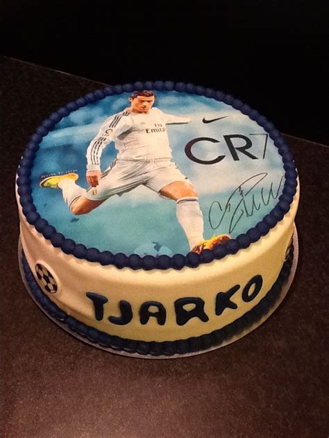 Ronaldo Taart Soccer Birthday Cakes 9th Birthday Birthday Parties