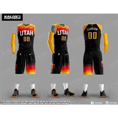 Utah Jazz Nba City Edition Jersey 2021 2022 Shopee Philippines