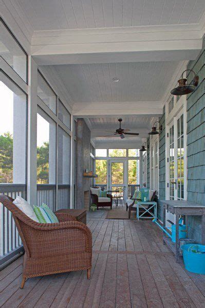 Top 70 Best Porch Ceiling Ideas Covered Space Designs House With