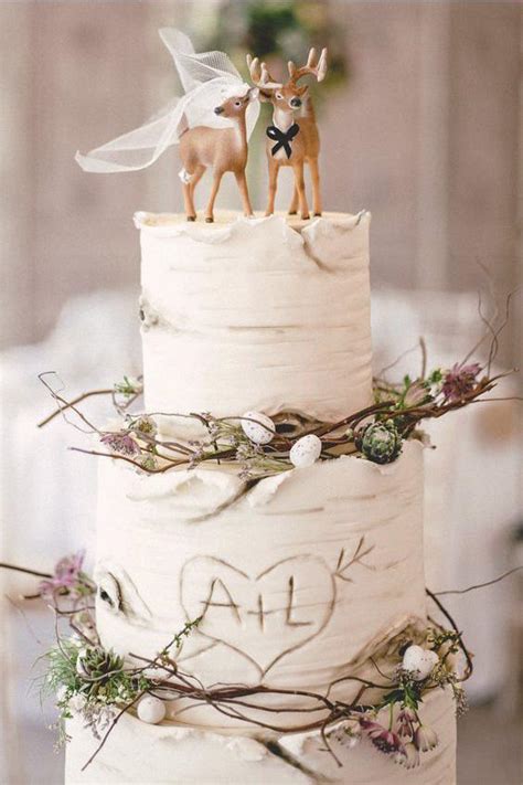 40 Gorgeous Rustic Wedding Cake Ideas Uk