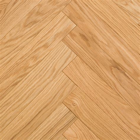 Oak Natural Wood Floor Engineered Herringbone Parquet
