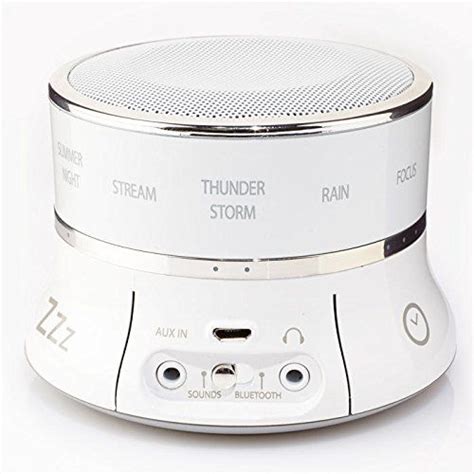 Brookstone Tranquil Moments Bedside Sleep Sound Machine And Bluetooth
