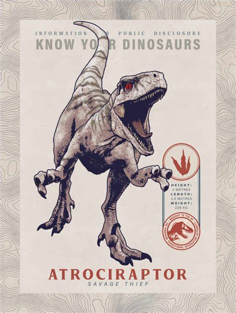 Atrociraptor Jurassic World Ubicaciondepersonascdmxgobmx
