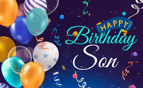 Happy Birthday Wishes For Son Quotes Images And Status
