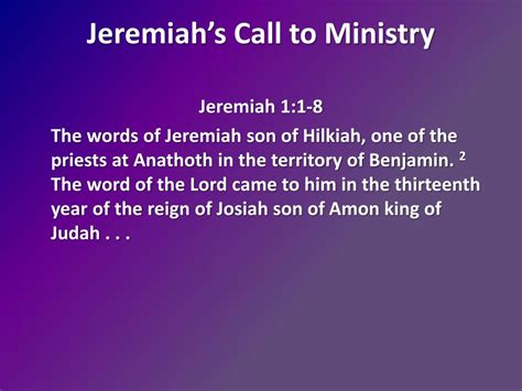 Ppt Jeremiah The Lords Spokesman Powerpoint Presentation Free Images