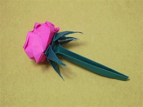 Rose Stem Doftnet Origami