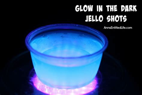 Glow In The Dark Jello Shots Recipe