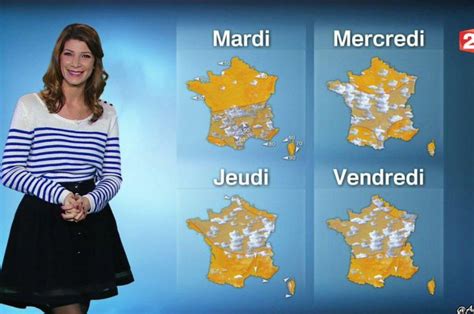 Chloé Nabédian Les Plus Belles Tenues De La Miss Météo De France 2